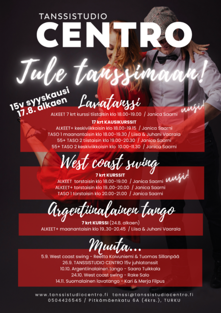 tanssikurssit turku