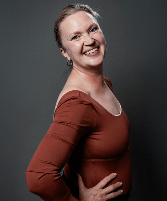 Tanssinopettaja Katja Barclay